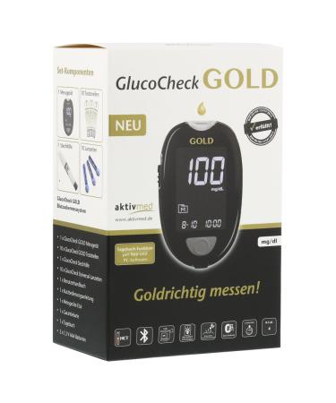 GLUCO CHECK GOLD blood glucose meter set mg/dl 1 pc