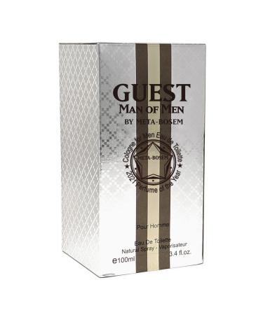META-BOSEM Gentlemen/Guest Man of Men Eau de Toilette Natural Spray Cologne for Men Wonderful Gift Masculine Scent for all Skin Types 3.4 Fl Oz/100 Ml Each (Pack of 2) - Buy Online on GoSupps.com