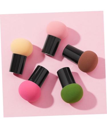 FRCOLOR Simple Puff 50 Sets Mushroom Head Puff Makeup Foundation Hydrophilic Polyurethane Sponge Girl Makeup Pad - Buy Online on GoSupps.com