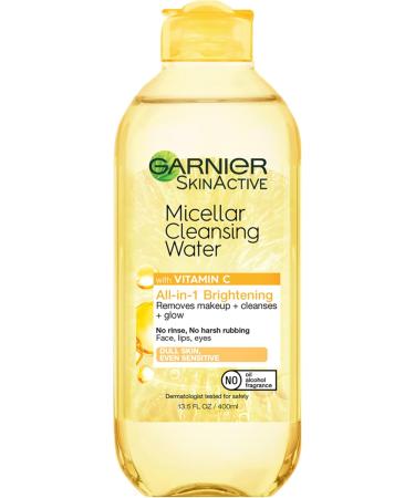 Garnier Micellar Cleansing Water With Hyaluronic Acid and Aloe Cleanses and Removes Makeup And Leaves Skin Replumped 400ml & Micellar Cleansing Water All-in-One Makeup Remover - Buy Online on GoSupps.com
