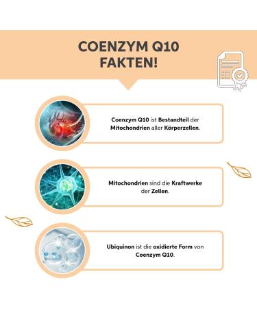 Coenzyme Q10 Capsules 200mg - 1000 Vegan Ubiquinone Tablets | 100% Pure & Additive-Free | Premium Quality - Buy Online on GoSupps.com