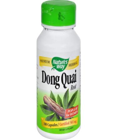 Nature's Way Dong Quai Root -- 100 Capsules / 565 mg 100 Count (Pack of 1)