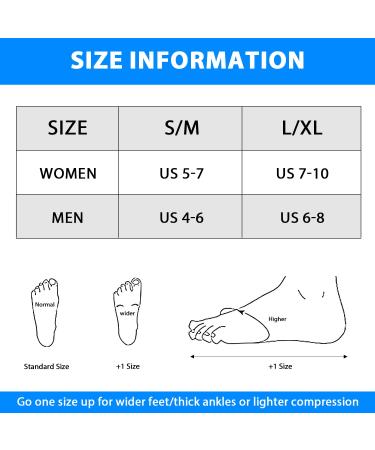 Functional Socks for Neuropathy | Soothe Compression & Ankle Brace Socks for Men & Women - L/XL White - Buy Online on GoSupps.com