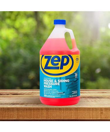 Zep House & Siding Pressure Wash Cleaner Concentrate - 1 Gallon Case of 2 - Construction Grade | International Shipping Available - Buy Online on GoSupps.com