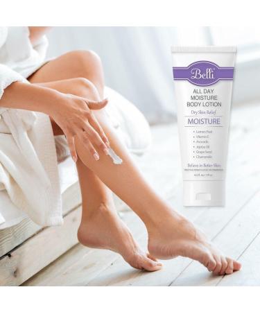 Belli Skincare All Day Moisture Body Lotion 6.5 fl oz | Hydrating & Nourishing Formula - Buy Online on GoSupps.com
