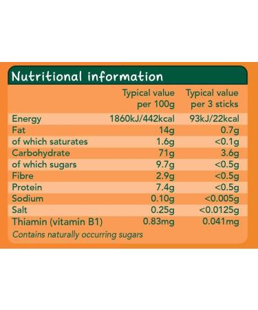 Organix Melty Carrot Puffs 20g - Organic Baby Snack - Buy Online on GoSupps.com