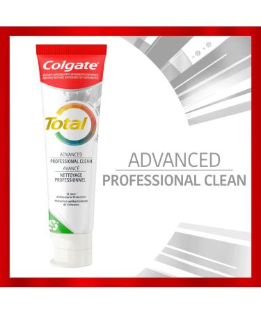 Colgate Total Advanced Professional Clean Toothpaste Multi-Benefit Teeth Whitening Toothpaste That Deep Cleans In Hard To Reach Areas 70 mL 70 ml (Pack of 1) Professional Clean - Buy Online on GoSupps.com