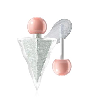 Effet de fard paupi res liquide triangulaire intense id al pour les spectacles sur sc ne effet nacr particuli rement durable 01 couleur