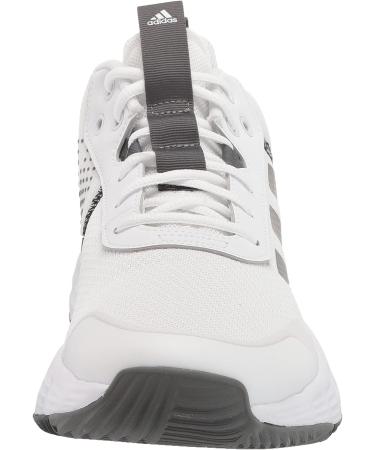 adidas Men's Own The Game 2.0 Basketball Shoe - White/Black/Grey (Size 12) - Buy Online on GoSupps.com