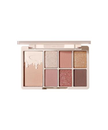 Eyeshadow Palette 7 Colours Eye Makeup Palette Ultra Pigmented Glitter Matte Shimmer Makeup Eye Shadow Powder Long Lasting Blendable Natural Brilliant Smooth Powder Eyeshadow Powder Palettes Dtt