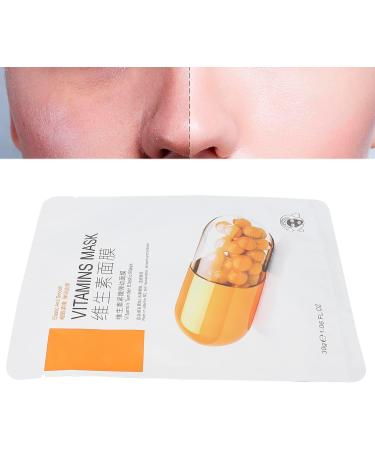 Qukaim Nourishing Facial Mask Moisturizing Facial Sheet Mask 30g Vitamin Hydrating Women's Skincare Mask - Buy Online on GoSupps.com