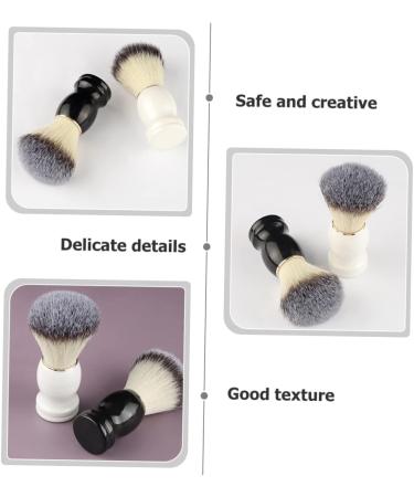 Beaupretty 4-Piece Manual Shaving Brush Set - Multi-Purpose Hairdressing Tools with Wooden Handle - Ideal Gift for Men - Buy Online on GoSupps.com
