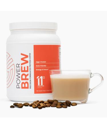 Tuff Genius High Protein Coffee Powder with Theanine - Real Coffee & Quality Whey - 100% Protein Coffee - Coffee Flavor Protein Powder - High Protein Coffee for Workout - 22 Servings
