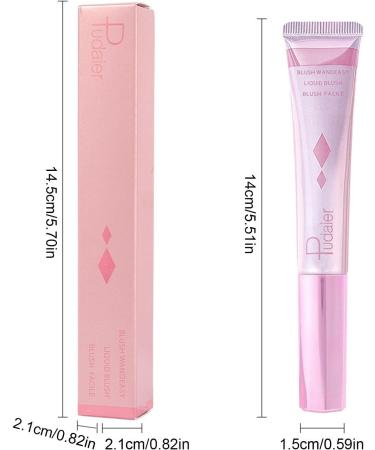 Liquid for Cheek - 2-in-1 Liquid Lip and Cheek Tint Conceal Shimmer Makeup Multistick for Cheeks Cream Blends Perfectly to Skin Valentine's Day Guanglu 11 - Buy Online on GoSupps.com
