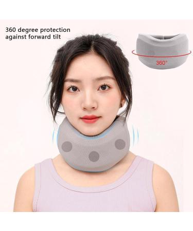 Wobblo Neck Support Collar Pillow - Breathable Contoured Support for Travel Office & Sleep - Buy Online on GoSupps.com