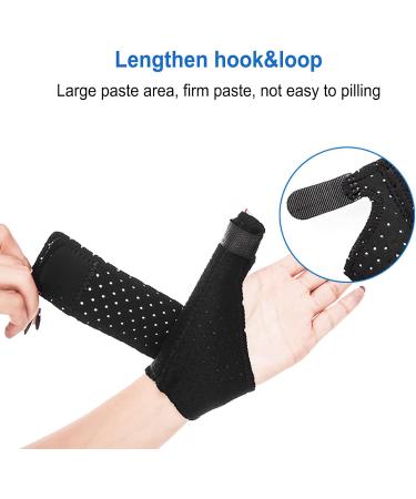Buy Kids Thumb Splint - Black Finger Brace for Fracture & Tendinitis (XS) | International Shipping Available - Buy Online on GoSupps.com