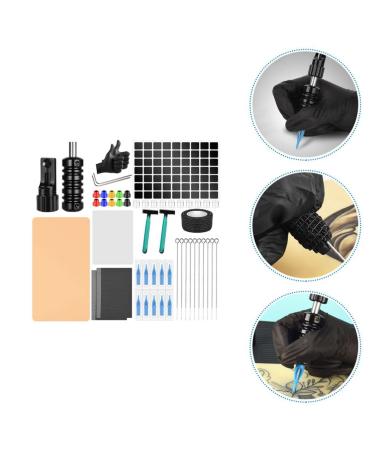 Healeved Tattoo Needles Complete Tattoo Pen Kit with Rotating Storage Rack - WSTZ1234 01 | Tattoo Kit for Beginners and Artists - Buy Online on GoSupps.com