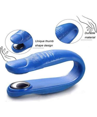 Hand Pressure Point Clip Supporting Acupressur e Relaxation Stress Alleviation - Migraine Relief Clip Muscle Pain Relief Dru g Headache Relief Device Acupressur e Hand Pressure Point Clip Blue - Buy Online on GoSupps.com