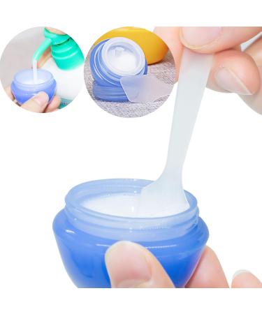 Greatforu 12PCS 20g Transparent Cosmetic Containers with Lids - Ideal for Cream Lip Balm Eyeshadow & Lotion - Includes 12 Mini Spatulas - Perfect for International Shipping - Buy Online on GoSupps.com