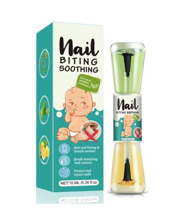 ASMAYSA Anti Nail Biting Polish-Stop Biting Nails-Nail Biting Prevention-Stop Nail Repair Clear Varnish-Discourages Nail Biting & Thumb Sucking For Children & Adults Safe Natural Plant Extract