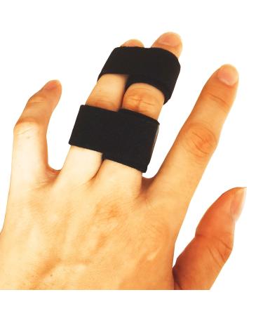 Broken Finger Wraps 8 Pack Finger Buddy Straps Finger Splint Buddy Tape for Jammed and Broken Fingers for Hammer Toe Broken Fractured Toes
