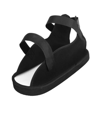 ZJchao Post Op Shoe for Broken Toe Open Toe Fracture Walking Boot Cast Plaster Protective Leg Foot Supports Fracture Brace Forefront Boot Orthopedic Foot Support Shoes for Broken Toe Injury (L)