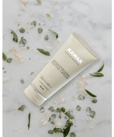KAWAR Dead Sea Face Moisturizer - Hyaluronic Acid Niacinamide & Ceramides for Soft Smooth Skin | Vegan Long-Lasting Hydration for Men & Women - 5.1 fl oz - Buy Online on GoSupps.com