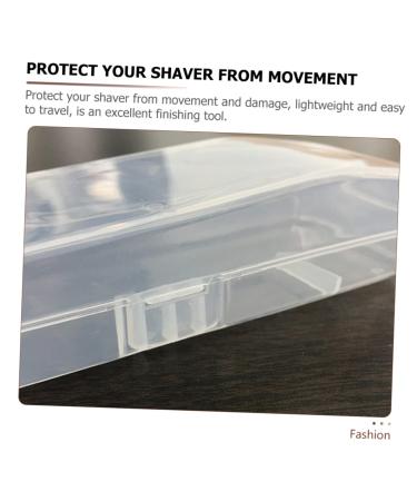 Minkissy Travel Razor Storage Box - 40 Stk Portable Shaver Bag Case for Safety Razor - Reusable Transparent Plastic 14.7x5.7cm - Ideal for International Shipping - Buy Online on GoSupps.com