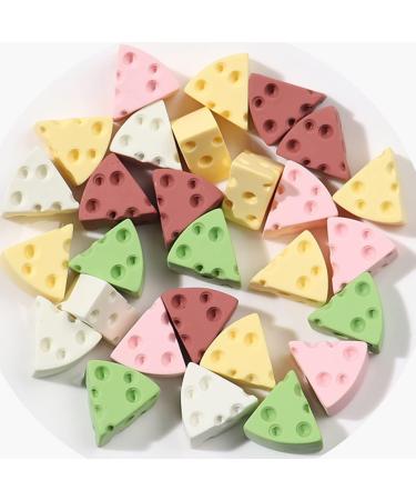 TIDTALEO 20 Pcs Imitation Cheese Miniture Decoration Handicraft Accessories Mini Cheese Ornament Dessert Flat - Buy Online on GoSupps.com