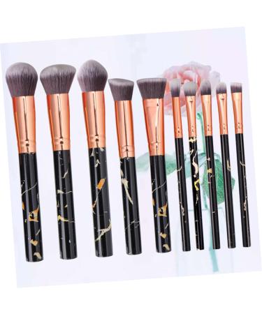 FRCOLOR 30 Pcs Professional Makeup Brush Set - Concealer Highlighter Eyebrow & Eye Shadow Brushes - Travel-Friendly Black Stippling Brushes for Flawless Makeup - Buy Online on GoSupps.com