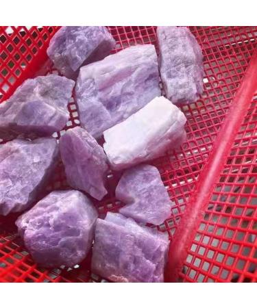Natural Crystal Rough Crystal 35g-150g Rough Crystals Raw Kunzite Specimens forStones Can be Used for Natural Stones Crystal Stone QINTINYIN (Size : 1PC 115G-125G) - Buy Online on GoSupps.com