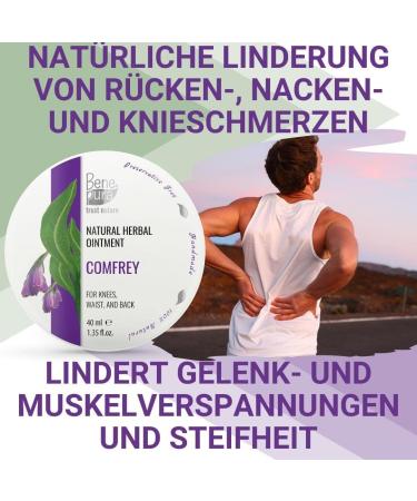 Benepura Legwell Ointment - High-Dose Natural Pain Relief for Back Knee Neck Shoulder Muscle & Joint Pain - 40ml - Buy Online on GoSupps.com