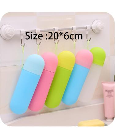 Digjobk Green Toothbrush Mug | Portable Mouthwear & Holder | Travel Toothbrush & Toothpaste Storage | Outdoor Bathroom Accessories - Buy Online on GoSupps.com