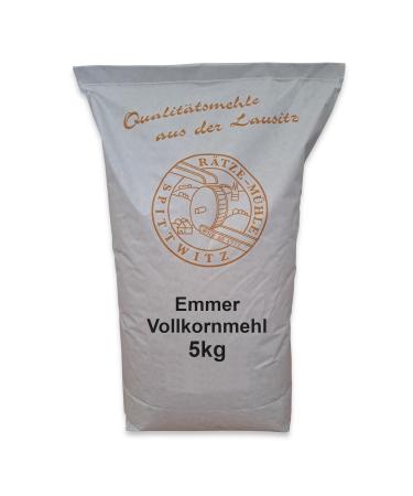 Buy Mills Wholemeal Emmer Flour 5kg | Fresh from R tze Mill | 100% Regional & Natural Quality Flour - Buy Online on GoSupps.com