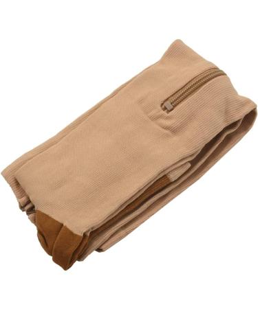 Vereen Compression Stockings Open Toe - Varicose Veins Relief XXL 4 Pack - Nylon Zipper Stretch Socks for Men & Women - Buy Online on GoSupps.com