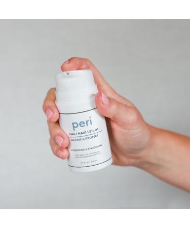 Peri Smoothing & Nourishing Hair Serum - Vegan Repair Formula for Silky Smooth Hair Frizz Control Heat Protection | Gluten Silicone & Paraben Free - Buy Online on GoSupps.com