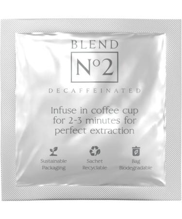 50 Coffee Bags Blend No. 2 Decaffeinated - Premium Quality Decaf Coffee Bags - Buy Online on GoSupps.com