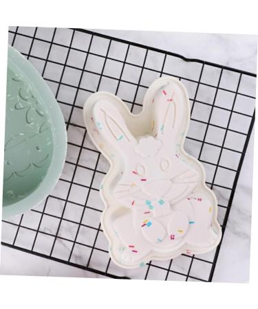 Easter Egg Silicone Mold Rabbit Fondant Molds Tapas De Ajustables Molds for Resin Easter Fondant Silicone Body Wash Scrubber Homemade Cookies DIY Silica Gel Cheese Dessert 19X13X3CM - Buy Online on GoSupps.com