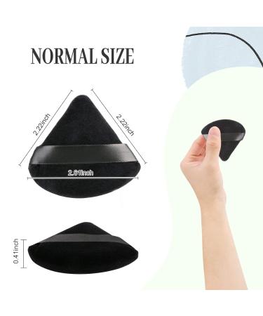 Yoseng 4pcs Powder Puffs for Face - Dual Use Wet and Dry Makeup Puff with Mesh Laundry Bag - 2Pack Black - Buy Online on GoSupps.com