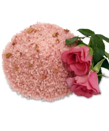 Frankonia Bath & Spa Rose Bathing Salt 450g - Vegan Wild Rose Crystals for Relaxation & Body Care - Dead Sea Sea Salt Additive - Buy Online on GoSupps.com