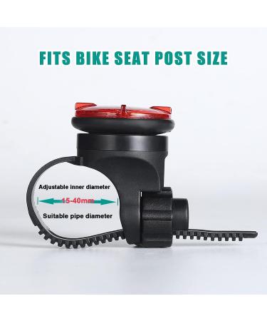 Anti-Theft AirTag Bike GPS Tracker Case | Bike Seatpost Reflector Mount | Compatible with Apple AirTag & Garmin Varia Radar - Mountain Bike/Electric Bicycle/Scooter - Buy Online on GoSupps.com