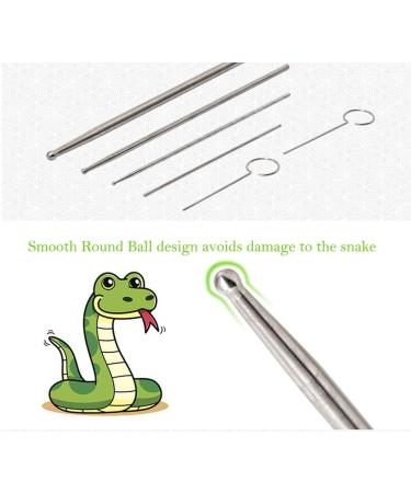 PETSTARCX 6 Pack Round Ball Tip Reptiles Snake Probe Portable Probe Kit - Buy Online on GoSupps.com