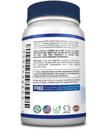 Vegan Hemorrhoid Relief | Maximum Strength 2 Bottles | 135 Capsules | 3 Month Supply - Vascular Health Support - Buy Online on GoSupps.com