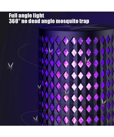 Electric Mosquito lamp - 360 no Dead Angle photocatalytic Mosquito Killer Portable USB Rechargeable Black - Buy Online on GoSupps.com