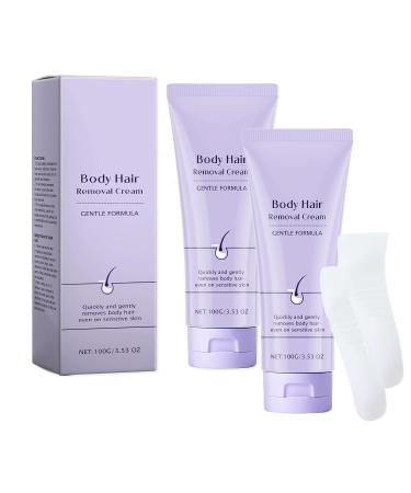 Cr me d pilatoire pour le corps avec applicateur spatule cr me d pilatoire douce pour le corps durable et lisse pour peaux sensibles jambes maillot et aisselles