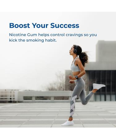 Rite Aid Nicotine Gum 4mg - 110 Count | Quit Smoking Aid | Nicotine Replacement Gum - Buy Online on GoSupps.com
