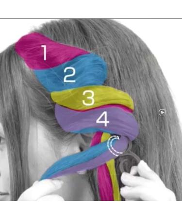 2Pcs Magic Hair Twist Centipede Braid Clip - DIY Bun Maker Tool - New Coffee Release - Buy Online on GoSupps.com