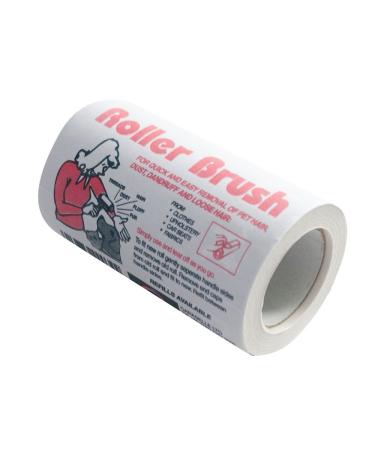 Caraselle 4x Sticky Roller Refills - for Trident handle Roller brush Removes Lint & Pet hair from Clothing & Upholstery Pack of 4