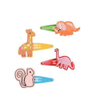 Cute Snap Metal Hair Clip for Girls | Animal Hairpins & Elastic Bands for Kids - Buy Online on GoSupps.com