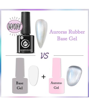 Pearl Glitter Nail Polish - Glitter Gel Nail Polish - Reflective Sparkle Shiny Silver Nail Gel - Pearlescsent Spiral Gel Soak Off UV LED for Home Manicure Nails Art DIY Design white - Buy Online on GoSupps.com